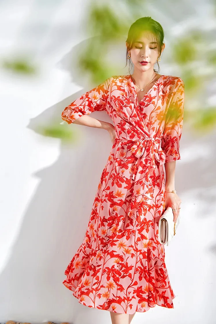new spring summer office lady Fashion casual silk plus size high waist brand female women girls dress
new spring summer office lady Fashion casual silk plus size high waist brand female women girls dress