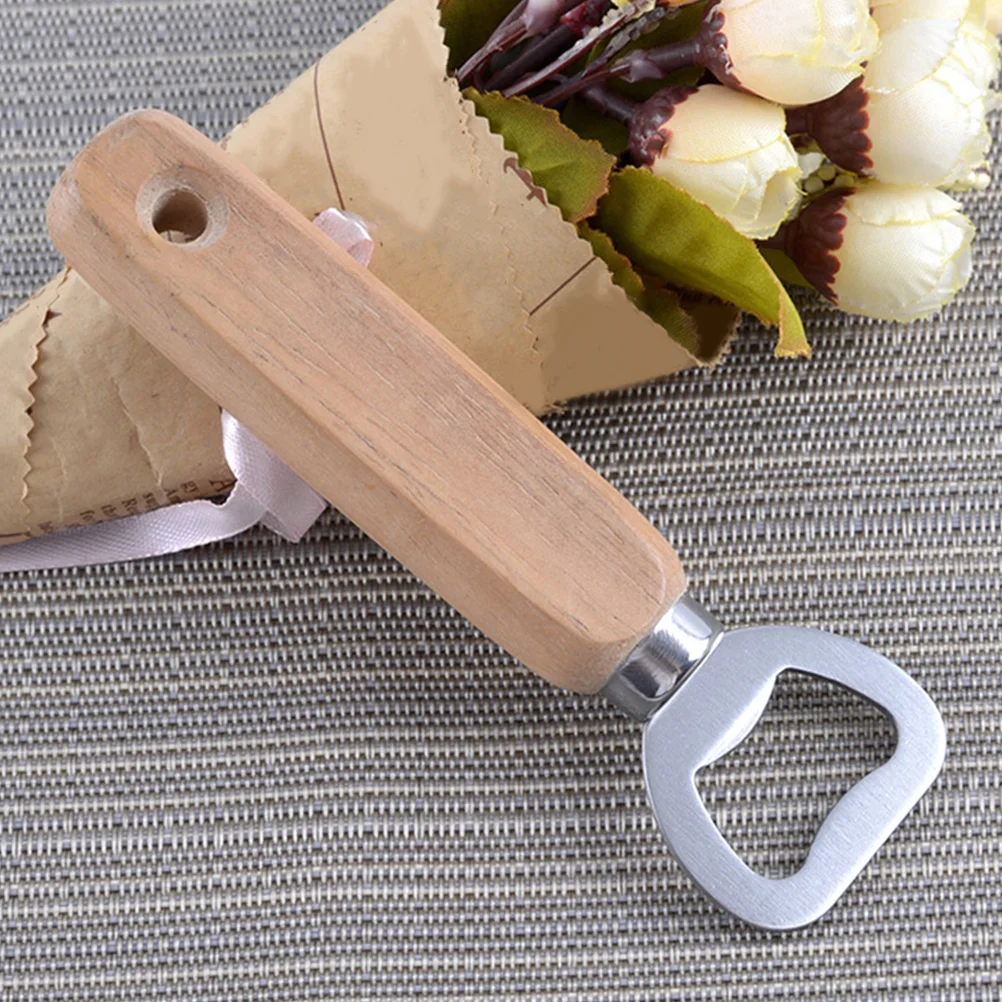 10pcs Beer Bottle Openers Manual Bottle Openers Beer Soda Beverage Openers with Wooden Handle
10pcs Beer Bottle Openers Manual Bottle Openers Beer Soda Beverage Openers with Wooden Handle