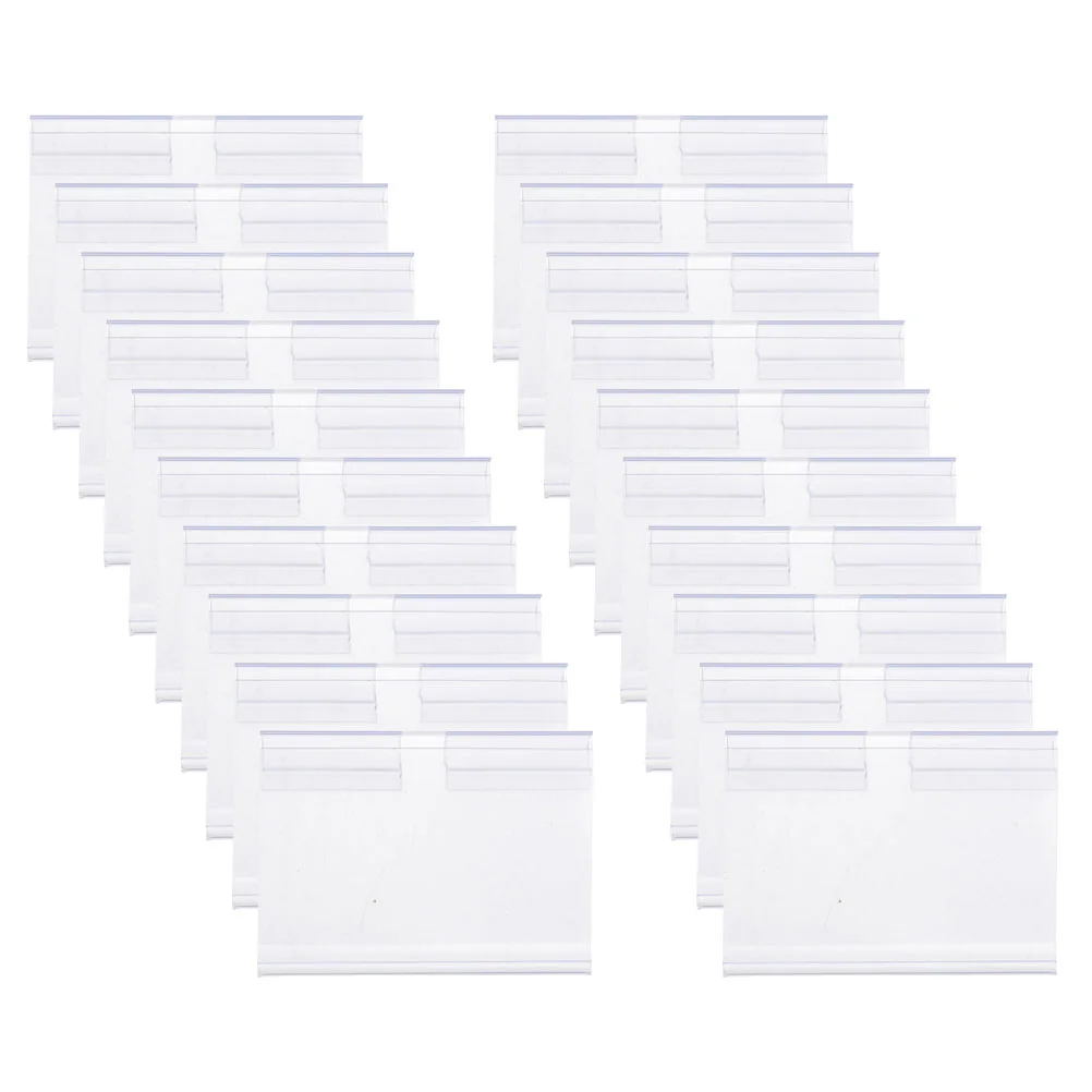 50 Pcs Pvc Label Plastic Hook Shelf Price Card Set 50pcs (60*42mm) Display Shelves Sign Holder The Stand Shopping
50 Pcs Pvc Label Plastic Hook Shelf Price Card Set 50pcs (60*42mm) Display Shelves Sign Holder The Stand Shopping