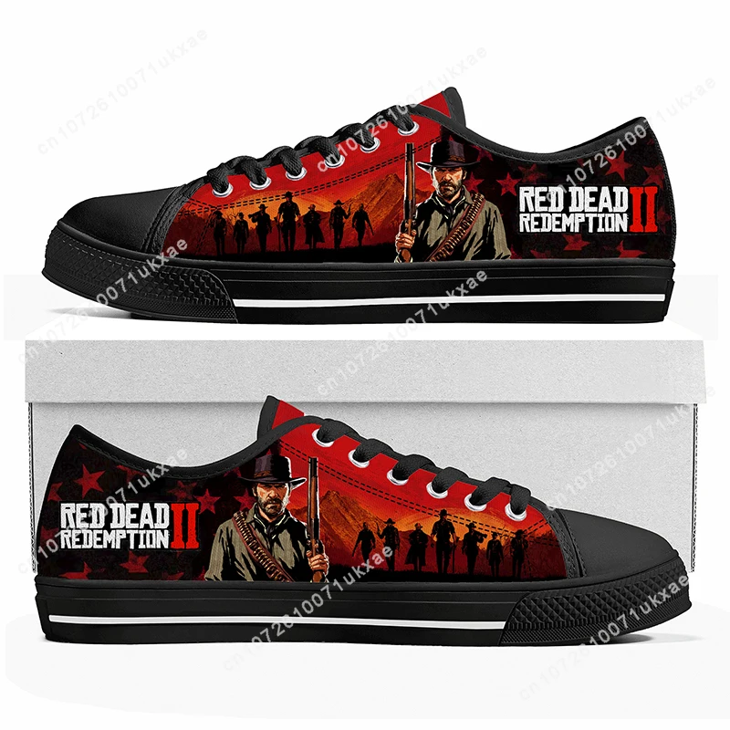 Red Dead Redemption 2 Low Top Sneakers Mens Womens Teenager Canvas High Quality Sneaker Casual Custom Made Shoes Customize Shoe
Red Dead Redemption 2 Low Top Sneakers Mens Womens Teenager Canvas High Quality Sneaker Casual Custom Made Shoes Customize Shoe