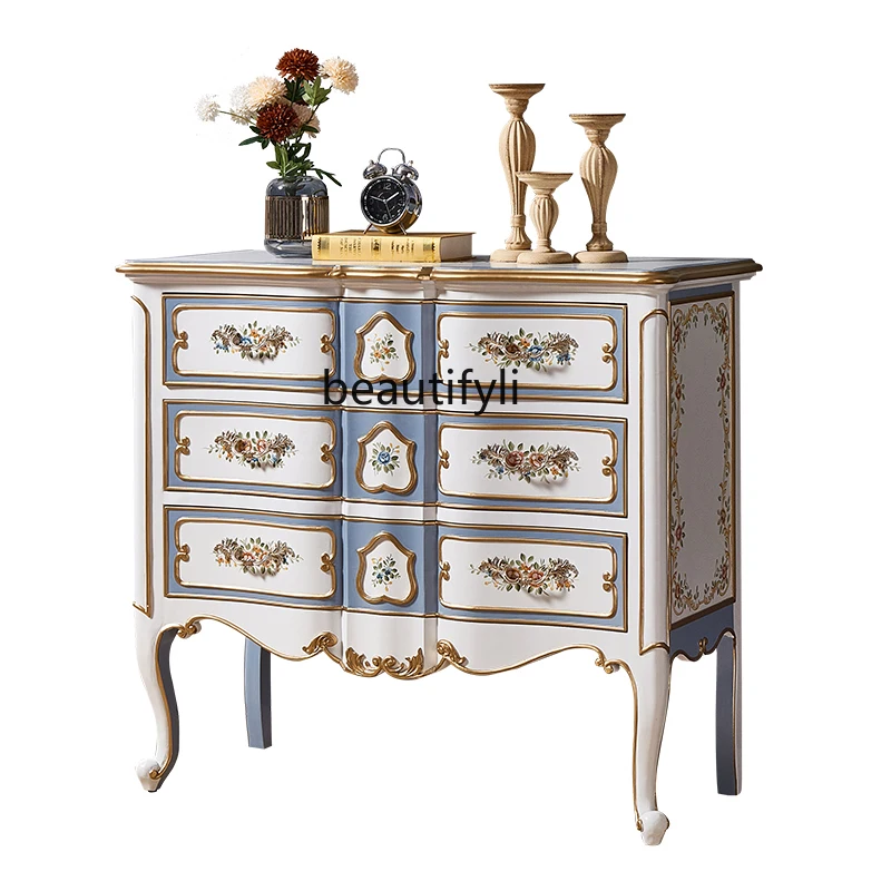 CXH Bedroom Solid Wood Storage Cabinet American Living Room Dining Side Cabinet French Hallway Storage Side Cabinet
CXH Bedroom Solid Wood Storage Cabinet American Living Room Dining Side Cabinet French Hallway Storage Side Cabinet