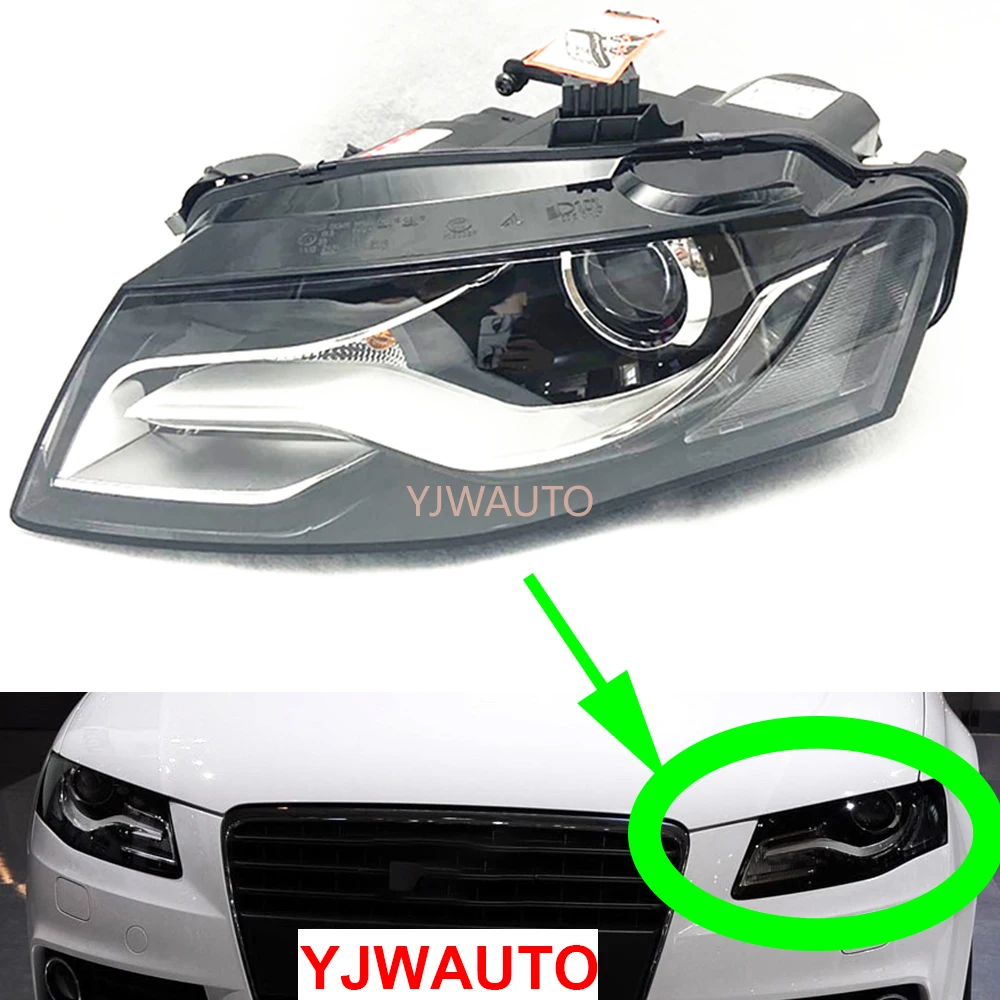 For Audi A4L B8 2009~2012 Headlights Car Headlamp Assembly with Day Running Lamp Replacement Front Whole Auto Light Assembly
For Audi A4L B8 2009~2012 Headlights Car Headlamp Assembly with Day Running Lamp Replacement Front Whole Auto Light Assembly