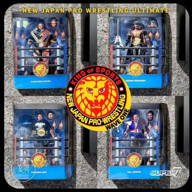 16cm Pvc New Japan Pro Wrestling Anime Figures Super7 Okada Will Action Figure Figurine Statue Doll Collectible Ornament Toy
16cm Pvc New Japan Pro Wrestling Anime Figures Super7 Okada Will Action Figure Figurine Statue Doll Collectible Ornament Toy