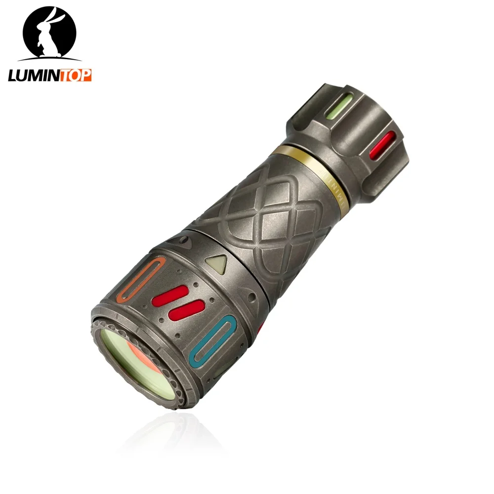 

Lumintop THOR 1 Gyro version 1200 meters max 9W LEP flashlight with strobe mode with 18350 battery