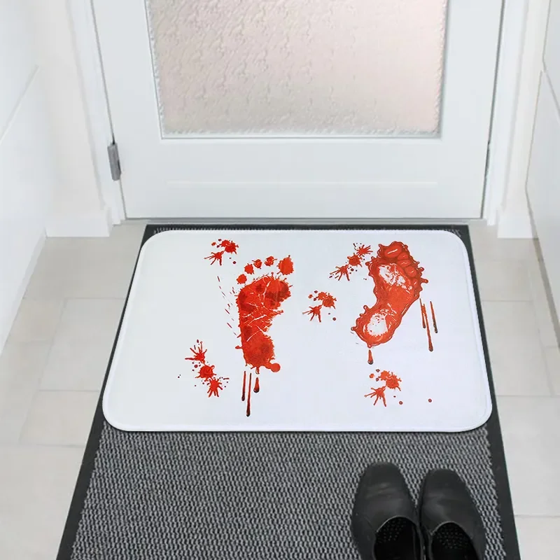 Blood Bathmat Bloody Footprints Bathroom Floor Bath Mat Carpet Non-Slip Rugs Indoor Outdoor Doormat
Blood Bathmat Bloody Footprints Bathroom Floor Bath Mat Carpet Non-Slip Rugs Indoor Outdoor Doormat