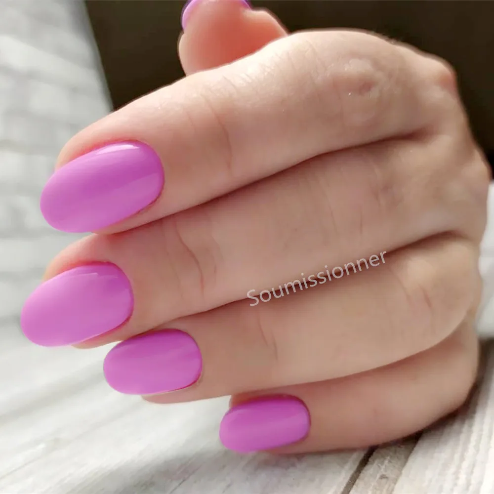 24Pcs Shiny Pink Short False Nails Artificial Press On Fake Nails With Jelly Glue DIY Finger Tips Manicure Tool
24Pcs Shiny Pink Short False Nails Artificial Press On Fake Nails With Jelly Glue DIY Finger Tips Manicure Tool