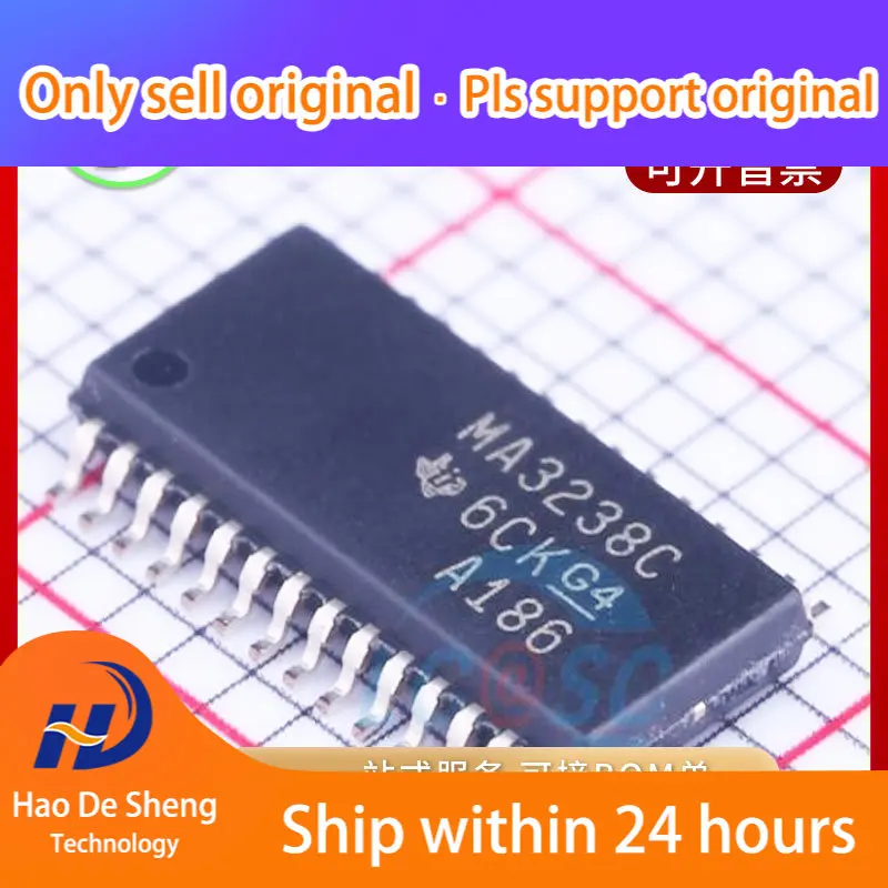 10PCS/LOT MAX3238CPWR Logo MA3238C TSSOP-28 New Original in Stock Power bank
10PCS/LOT MAX3238CPWR Logo MA3238C TSSOP-28 New Original in Stock Power bank