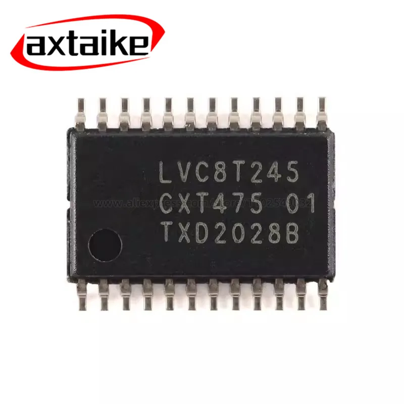 5PCS 74LVC8T245PW SN74LVC8T245PWR LVC8T245 NH245 TSSOP-24 8bit Dual Supply Translating Transceiver 3-state SMD IC
5PCS 74LVC8T245PW SN74LVC8T245PWR LVC8T245 NH245 TSSOP-24 8bit Dual Supply Translating Transceiver 3-state SMD IC