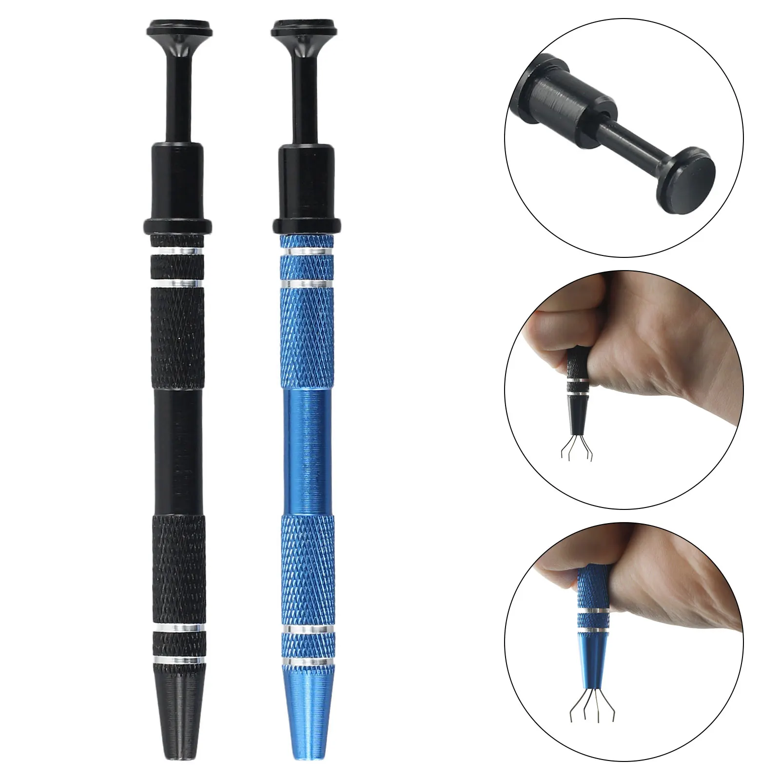 1pc Electronic Component Grabber Four Claw IC Non-slip Chip Gripper Extractor Screw Picker Metal Electronic Repair Tools
1pc Electronic Component Grabber Four Claw IC Non-slip Chip Gripper Extractor Screw Picker Metal Electronic Repair Tools