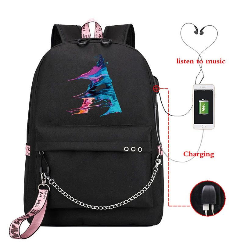 Girls Backpacks for School Teenagers Girls Bagpack College Students Bookbag Backpack 26 English Alphabet Travel Knapsack Bags
Girls Backpacks for School Teenagers Girls Bagpack College Students Bookbag Backpack 26 English Alphabet Travel Knapsack Bags