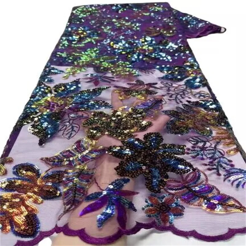 Luxury 5 Yards Green Lace Embroidery Sequins 2023 purple High Quality African French Net Lace Fabrics Bridal For Sew Clothes
Luxury 5 Yards Green Lace Embroidery Sequins 2023 purple High Quality African French Net Lace Fabrics Bridal For Sew Clothes