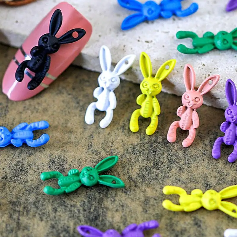 10PCS Alloy Zombie Rabbit Nail Charms Spray Paint Accessories Metal 3D Nails Art Decoration Supplies Tool Manicure Decor Parts
10PCS Alloy Zombie Rabbit Nail Charms Spray Paint Accessories Metal 3D Nails Art Decoration Supplies Tool Manicure Decor Parts
