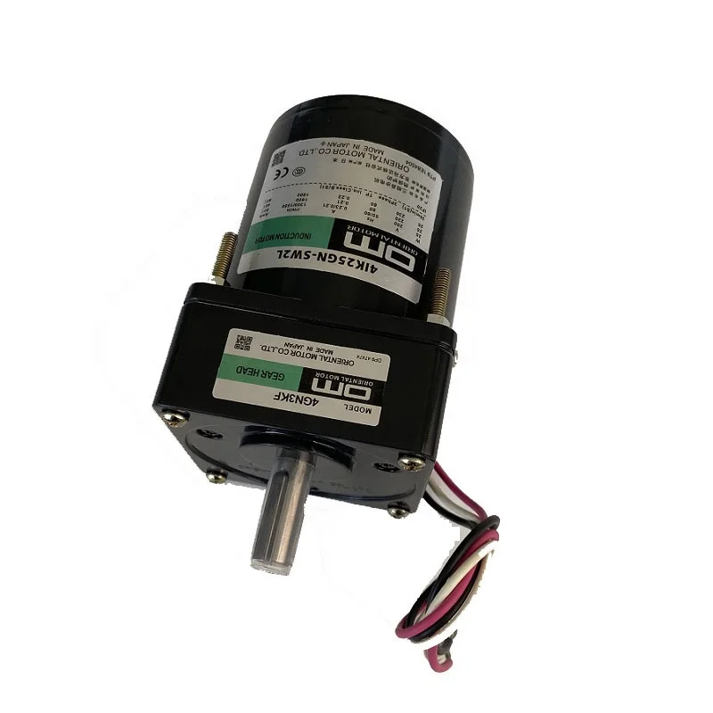 ORIENTAL Motor 4IK25GN-SW2L OM Induction motor gear reducer with Gear Head 4GN3KF 
ORIENTAL Motor 4IK25GN-SW2L OM Induction motor gear reducer with Gear Head 4GN3KF