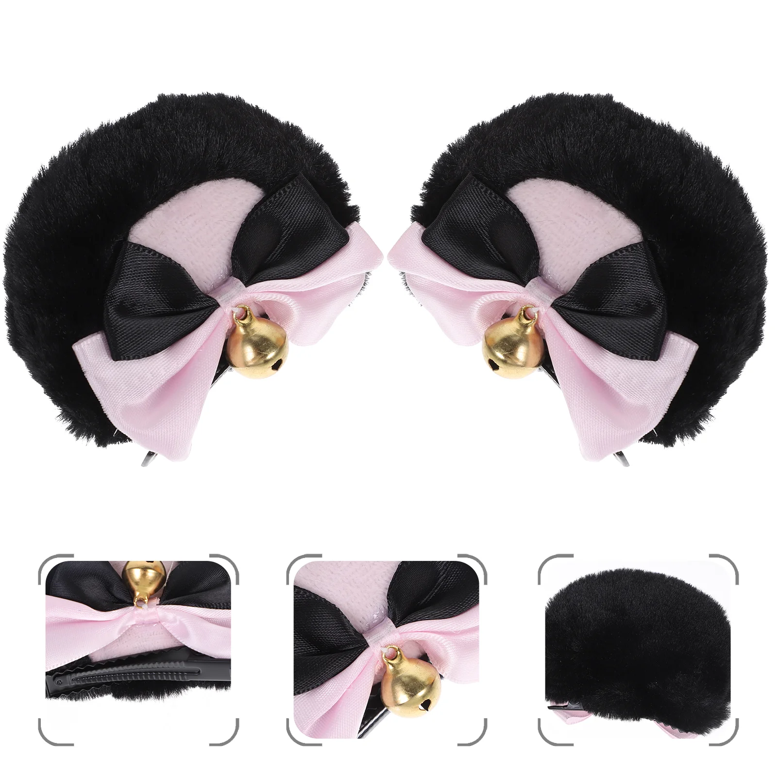 Bear Hair Clip Headband Girl Accessories Clips Bells on Ears Kawaii for Outfits Girls Headbands
Bear Hair Clip Headband Girl Accessories Clips Bells on Ears Kawaii for Outfits Girls Headbands