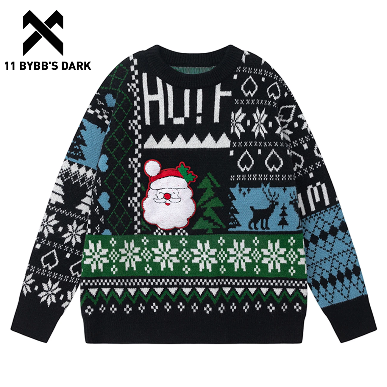 11 BYBB'S DARK Santa Claus Pattern Knitted Sweater 2023 New Warm Christmas Elements Sweater Men Women Winter Harajuku Pullover
11 BYBB'S DARK Santa Claus Pattern Knitted Sweater 2023 New Warm Christmas Elements Sweater Men Women Winter Harajuku Pullover