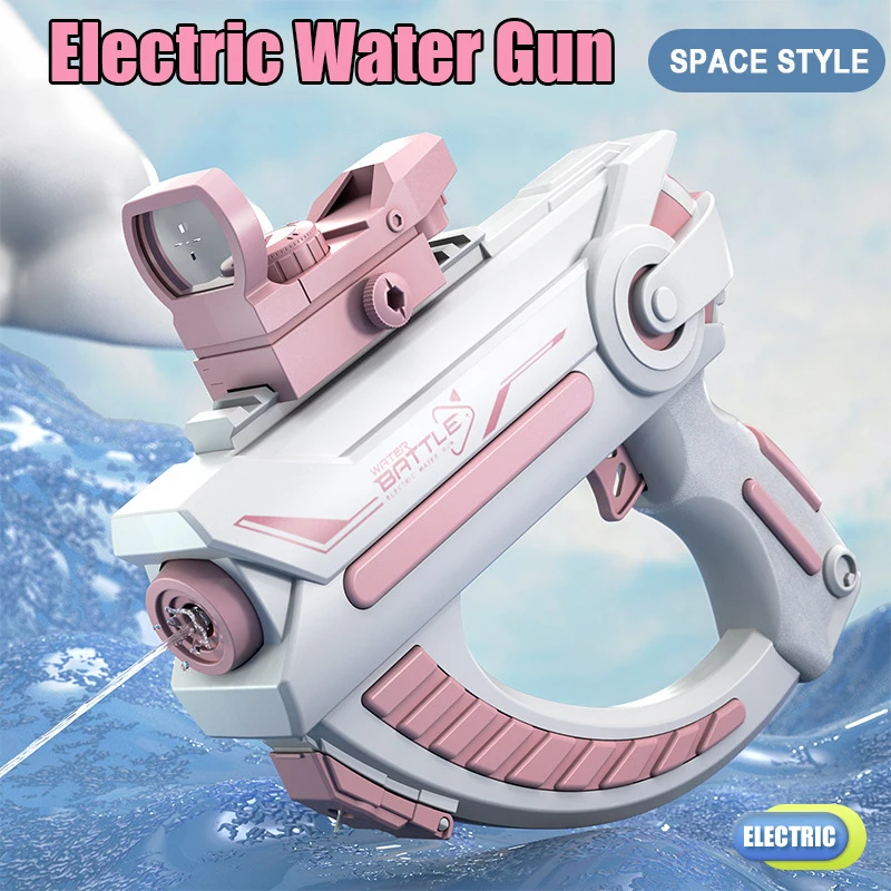 2023 Electric Automatic Water Gun Large-Capacity Portable Summer Beach Outdoor Swimming Pool Fight Toys for Kids Boys Gift
2023 Electric Automatic Water Gun Large-Capacity Portable Summer Beach Outdoor Swimming Pool Fight Toys for Kids Boys Gift
