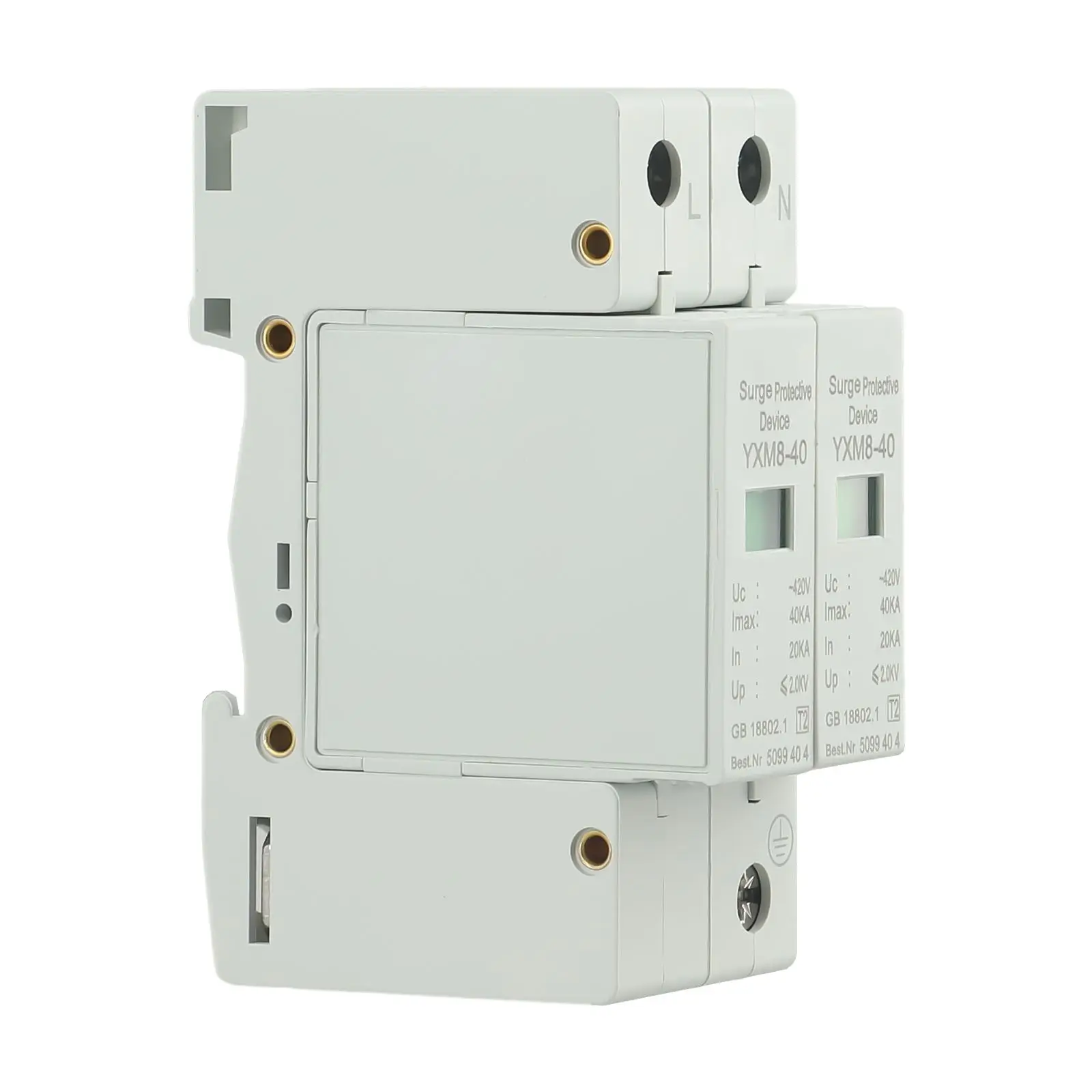 Durable Surge Arrester Surge Arrester - Lightnings Protection - Surge Protective Device Guide Rail Installation
Durable Surge Arrester Surge Arrester - Lightnings Protection - Surge Protective Device Guide Rail Installation