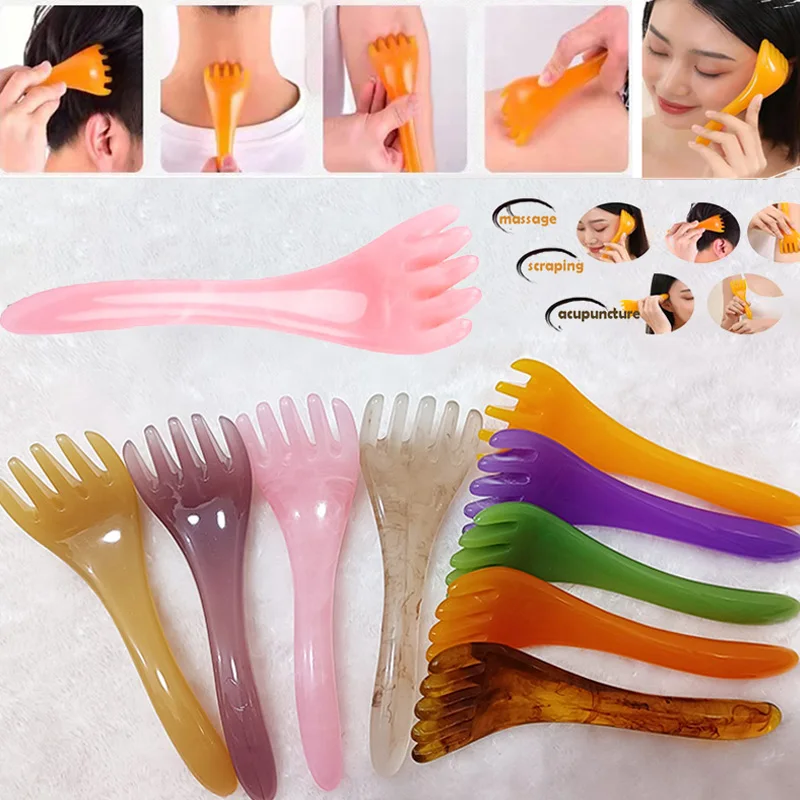 Head Massager Scalp Gua Sha for Body Neck Leg Massage Five-claw Head Scraping Stick Massage Scraping Claw massage visage
Head Massager Scalp Gua Sha for Body Neck Leg Massage Five-claw Head Scraping Stick Massage Scraping Claw massage visage