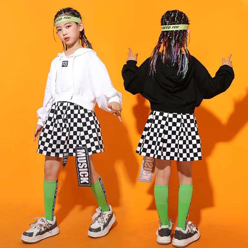 Girls Hip Hop Crop Top Kids Street Dance Plaid Skirt Clothes Set Child Sport Sweatshirt dancewear Outfit Teen Jazz Stage Costume
Girls Hip Hop Crop Top Kids Street Dance Plaid Skirt Clothes Set Child Sport Sweatshirt dancewear Outfit Teen Jazz Stage Costume