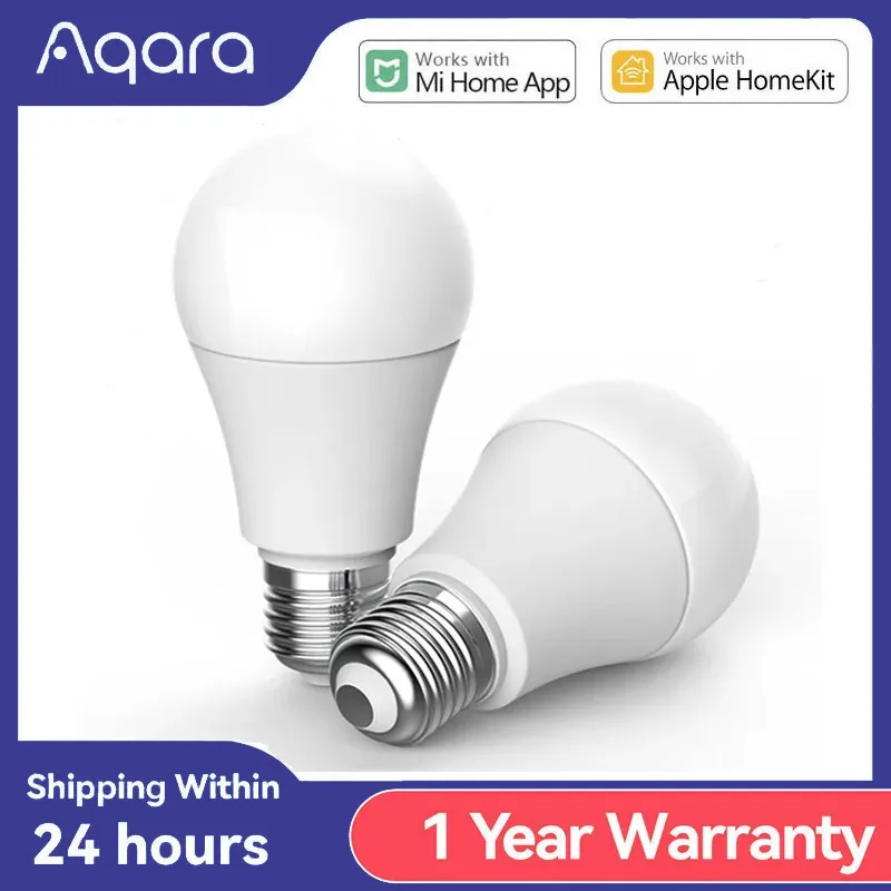 

NEW Aqara Smart LED Bulb T1 Zigbee 3.0 E27 2700K-6500K 220-240V APP Remote Lamp Light For Xiaomi smart home mihome Homekit App