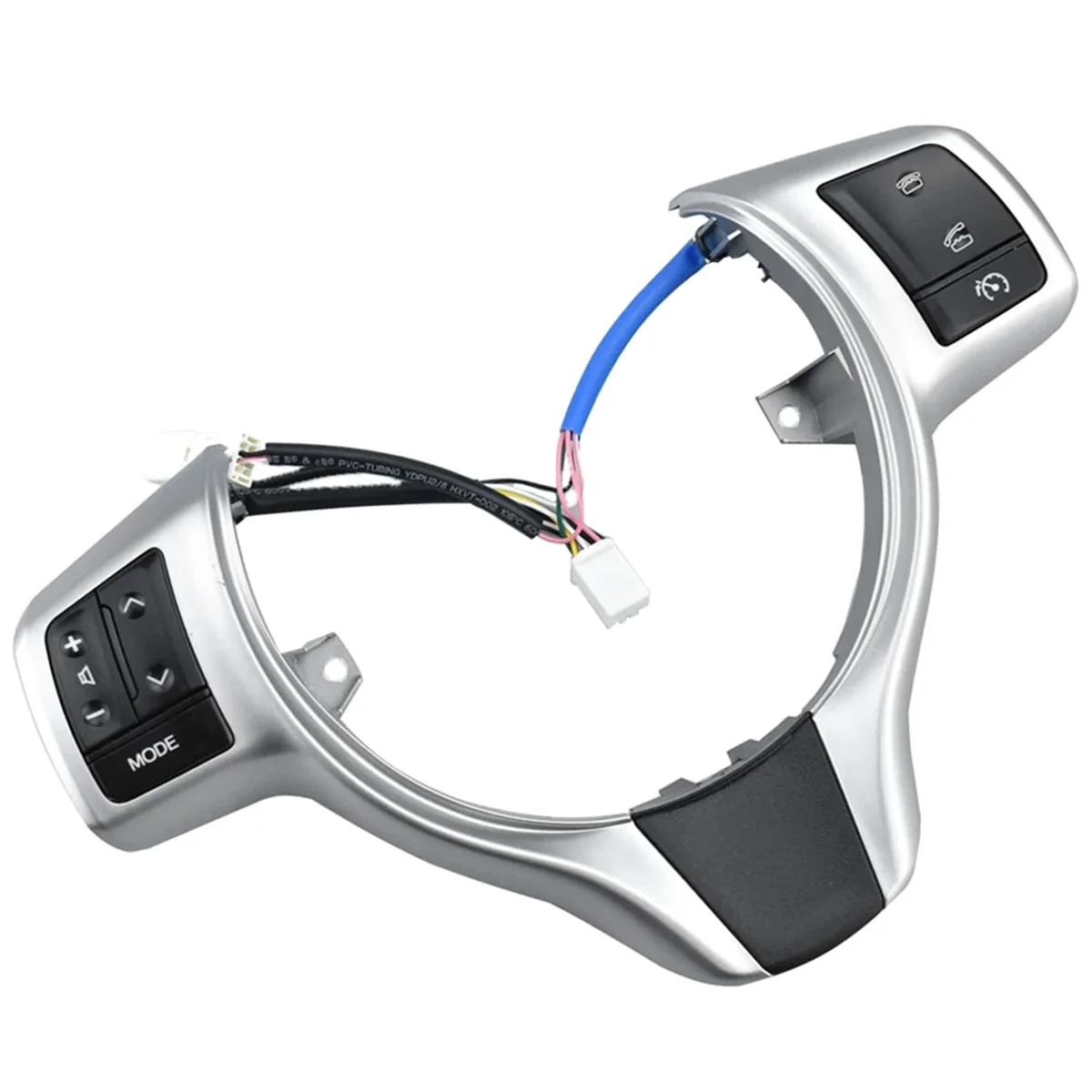 Silver Steering Wheel Switches Buttons Phone Volume Control Switch Buttons for Toyota Vitz Yaris Verso-S 2012-2017
Silver Steering Wheel Switches Buttons Phone Volume Control Switch Buttons for Toyota Vitz Yaris Verso-S 2012-2017