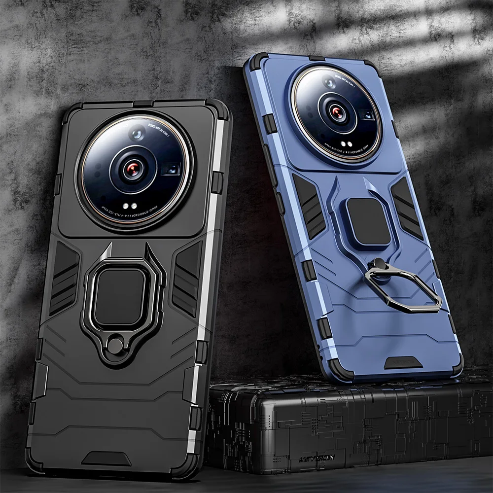 KEYSION Shockproof Armor Case for Xiaomi 12S Ultra Silicone+PC Metal Ring Stand Phone Back Cover for Xiaomi Mi 12S Ultra
KEYSION Shockproof Armor Case for Xiaomi 12S Ultra Silicone+PC Metal Ring Stand Phone Back Cover for Xiaomi Mi 12S Ultra