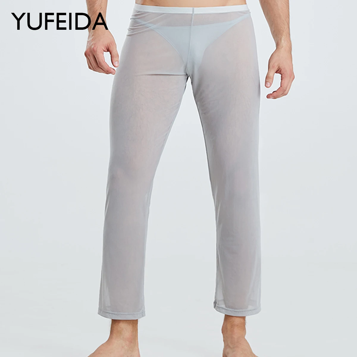 YUFEIDA Men Sexy Sheer See Through Pants Mens Sexy Transparent Trousers Male Mesh Sheer Gauze Pajama Bottoms Sleepwear Underpant
YUFEIDA Men Sexy Sheer See Through Pants Mens Sexy Transparent Trousers Male Mesh Sheer Gauze Pajama Bottoms Sleepwear Underpant