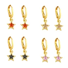 Ailodo Delicate Cubic Zirconia Star Drop Earrings For Women Simple Fashion Party Wedding Earrings Minimalist Jewelry Girls Gift
Ailodo Delicate Cubic Zirconia Star Drop Earrings For Women Simple Fashion Party Wedding Earrings Minimalist Jewelry Girls Gift