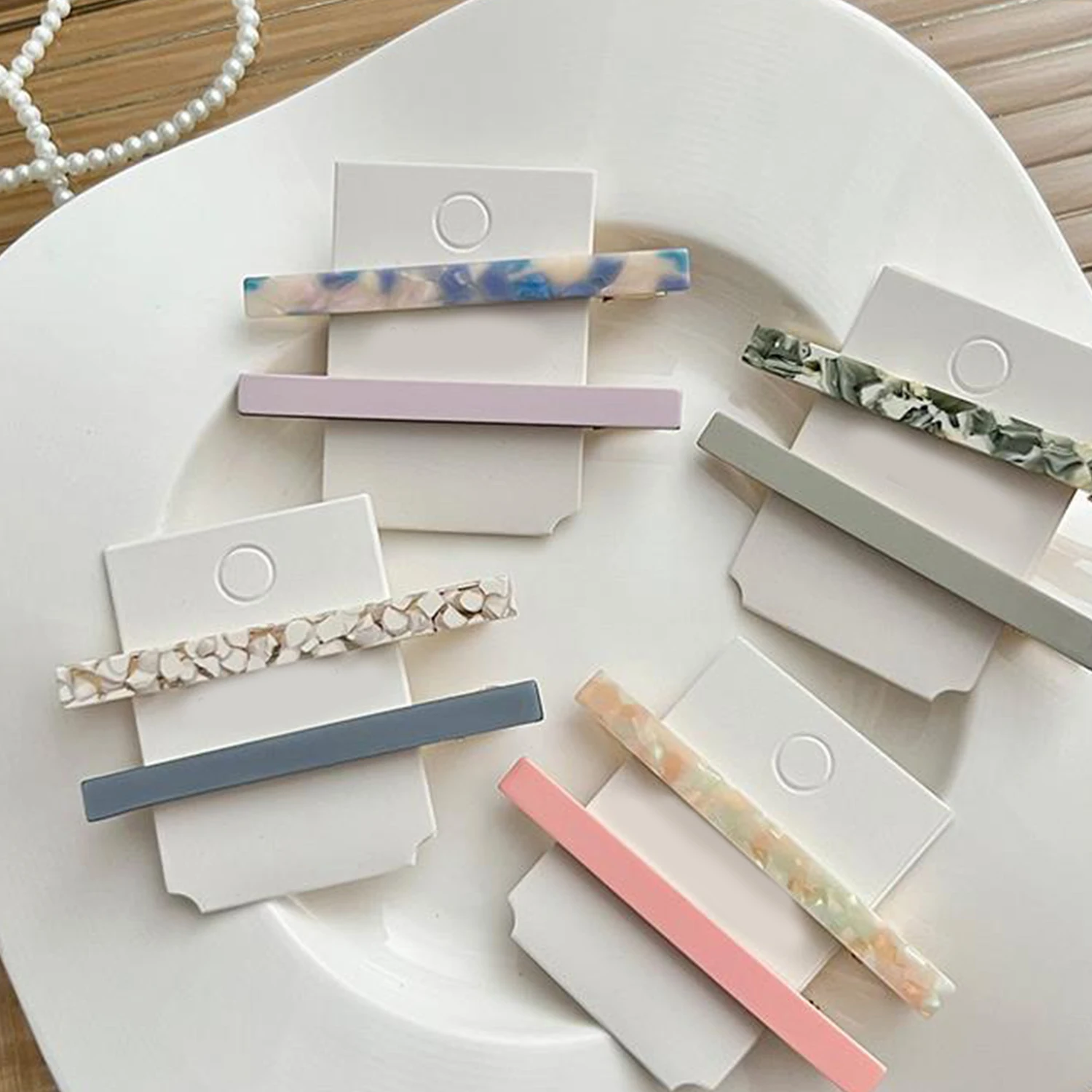 2PCS/Set Kids Designer Acetate Hair Clips Pins Women Girls Wholesale Straight Line Hairpins Princess Hair Store Hair Accessories
2PCS/Set Kids Designer Acetate Hair Clips Pins Women Girls Wholesale Straight Line Hairpins Princess Hair Store Hair Accessories