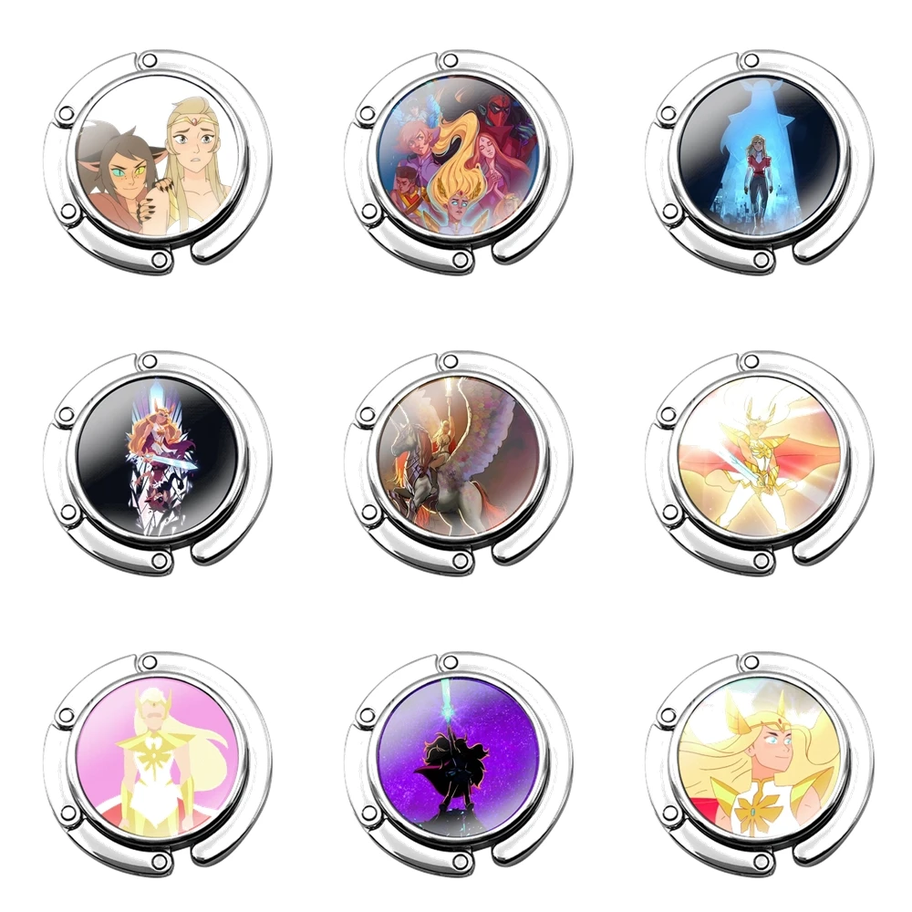 She Ra And The Princesses Of Power Foldable Purse Hook for Women's Table Handbag Storage Folding Decor Table Hook
She Ra And The Princesses Of Power Foldable Purse Hook for Women's Table Handbag Storage Folding Decor Table Hook