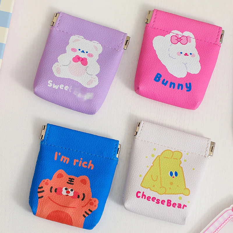 Elastic Buckle Wallet Bag Storage Bag Change Pouch Coin Purse Earphone Storage Pouch Rabbit Printing Shrapnel Mouth Cartoon PU
Elastic Buckle Wallet Bag Storage Bag Change Pouch Coin Purse Earphone Storage Pouch Rabbit Printing Shrapnel Mouth Cartoon PU