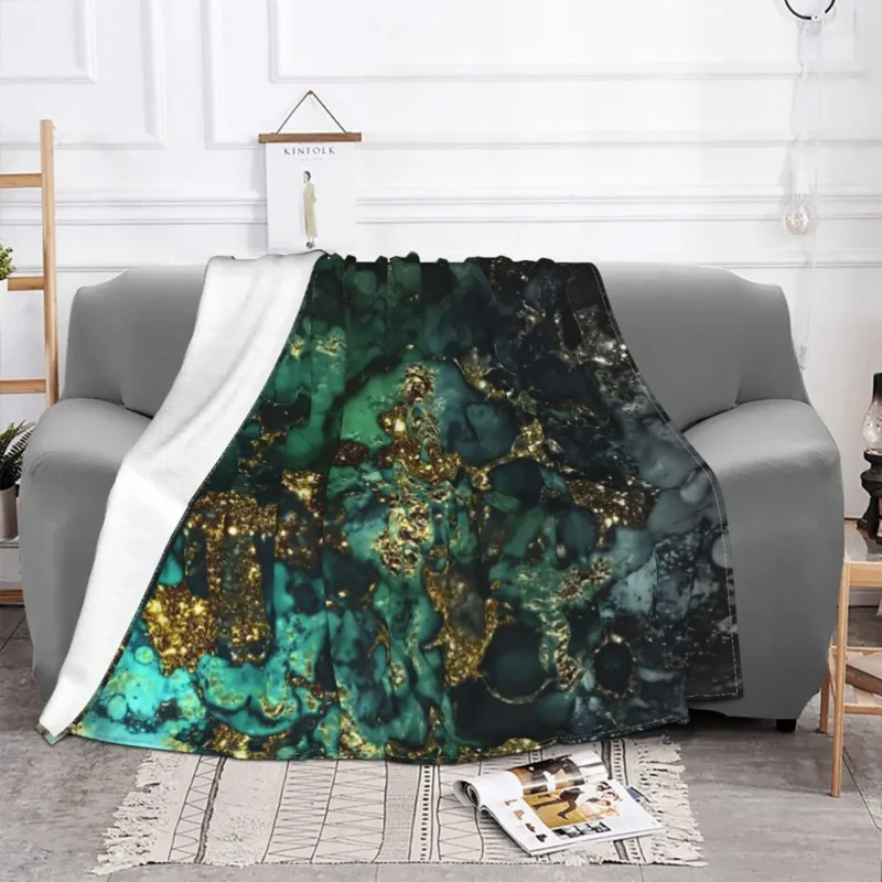Gold Indigo Malachite Marble Bohemian Blankets Velvet Summer Portable Super Warm Throw Blankets for Sofa Couch Plush Thin Quilt
Gold Indigo Malachite Marble Bohemian Blankets Velvet Summer Portable Super Warm Throw Blankets for Sofa Couch Plush Thin Quilt