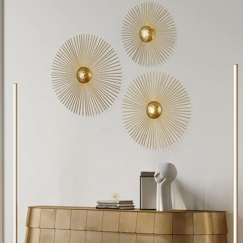 Art Deco Sun LED Wall Lamp Hotel Hall Foyer Shop Bedroom Sconce Gold Metal Warm Novelty Free Combination Atmosphere Lighting
Art Deco Sun LED Wall Lamp Hotel Hall Foyer Shop Bedroom Sconce Gold Metal Warm Novelty Free Combination Atmosphere Lighting