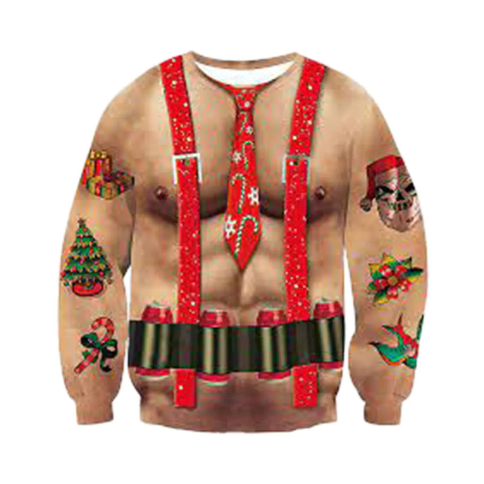 Men's Christmas Pullovers Jumper Pullover Navidad Funny Ugly Casual Sweatshirt Graphic muscle 3d-Printed Themed sudaderas
Men's Christmas Pullovers Jumper Pullover Navidad Funny Ugly Casual Sweatshirt Graphic muscle 3d-Printed Themed sudaderas