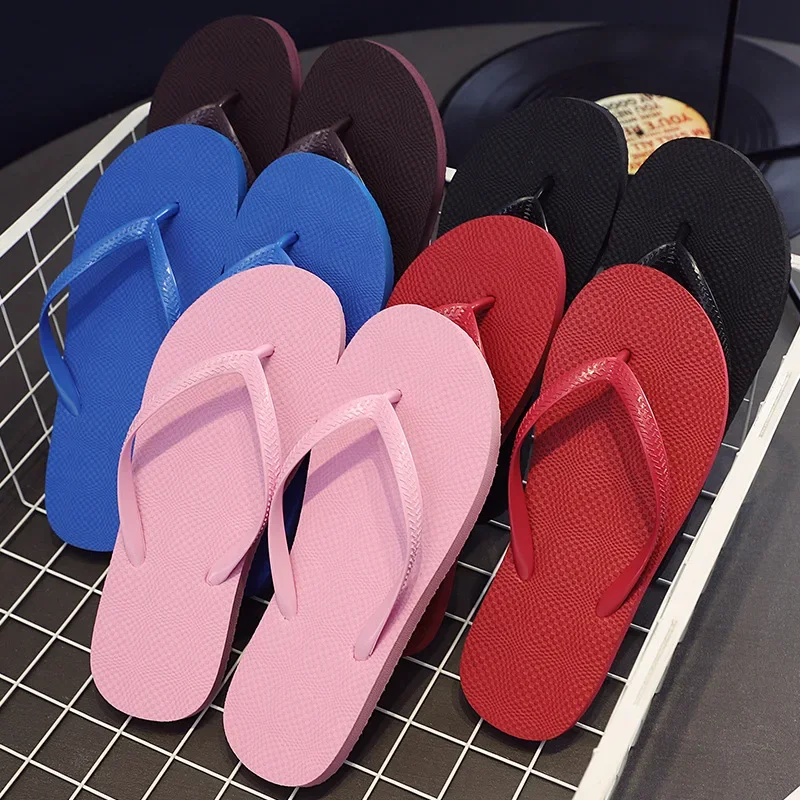 Women Summer Beach Slippers Solid Color Non-slip Couple Leisure Outdoor Women Flip Flops Breathable Beach sandals women
Women Summer Beach Slippers Solid Color Non-slip Couple Leisure Outdoor Women Flip Flops Breathable Beach sandals women