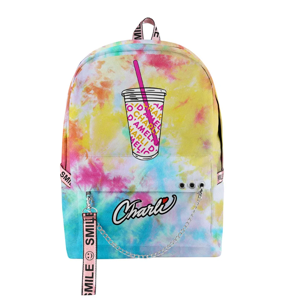 Popular Popular Charli DAmelio Student School Bags Unisex 3D Print Oxford Waterproof Notebook multifunction Travel Backpacks
Popular Popular Charli DAmelio Student School Bags Unisex 3D Print Oxford Waterproof Notebook multifunction Travel Backpacks