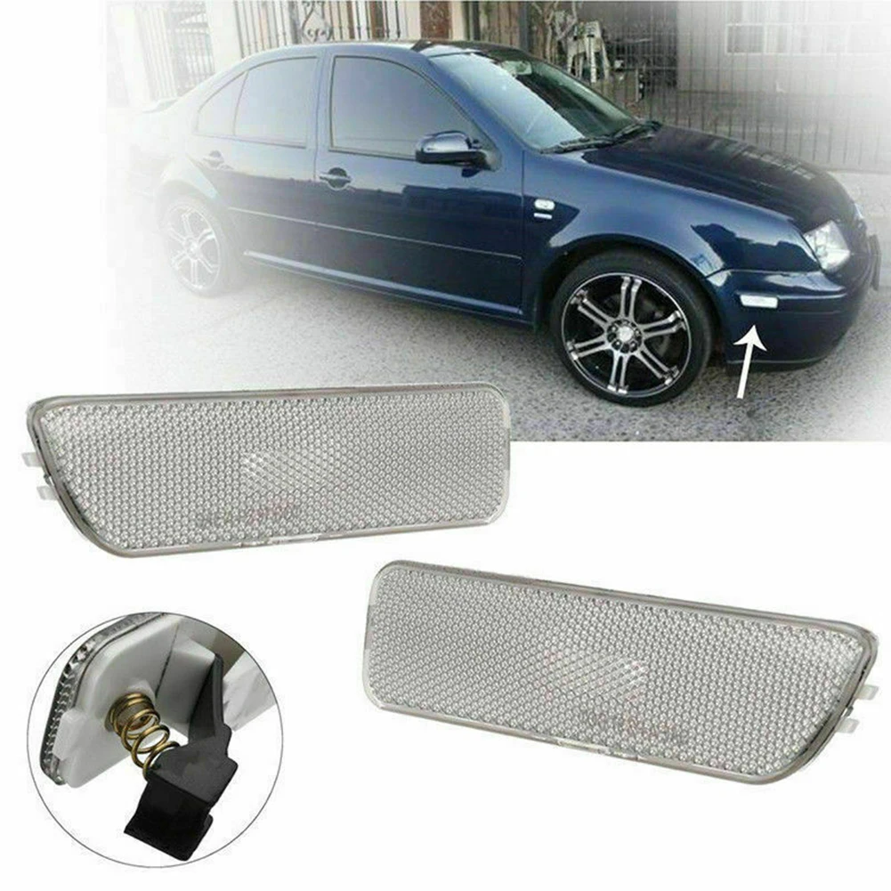 2pcs Car Front Bumper Side Marker Turn Signal Light Lamp For GOLF 4 MK4 1999-05 Indicator Car Accessories
2pcs Car Front Bumper Side Marker Turn Signal Light Lamp For GOLF 4 MK4 1999-05 Indicator Car Accessories