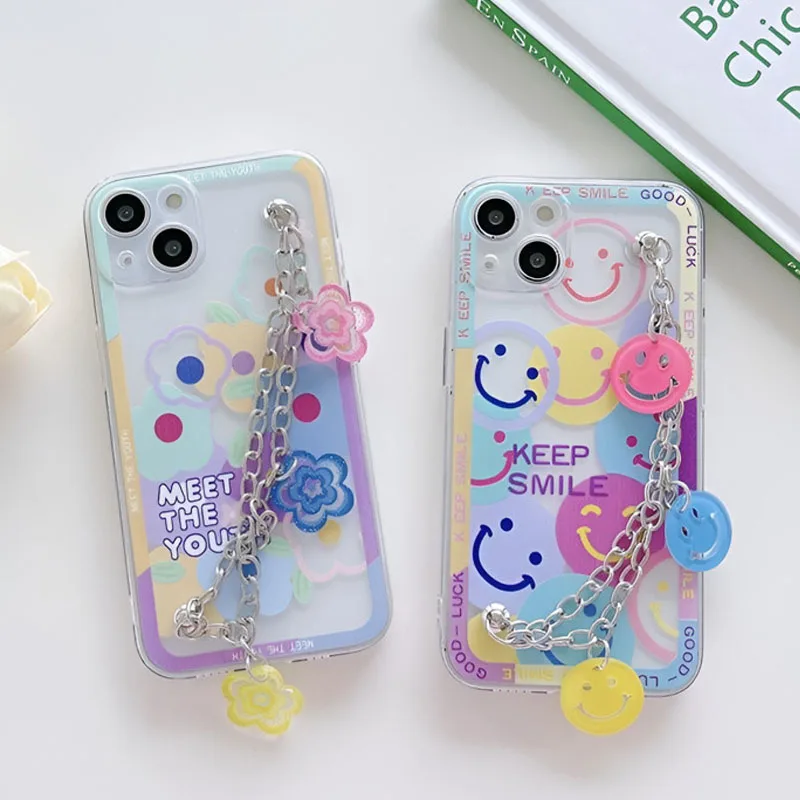 Smiley Flower Chain Rope Case For Huawei Y7A Y9A Y8P Y7 Y9 Prime 2019 P Smart Z Plus 2021 Mate 30 40 Pro Soft Silicon Cover Capa
Smiley Flower Chain Rope Case For Huawei Y7A Y9A Y8P Y7 Y9 Prime 2019 P Smart Z Plus 2021 Mate 30 40 Pro Soft Silicon Cover Capa