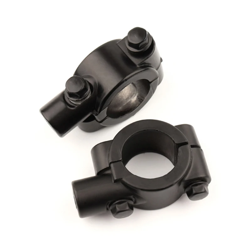 2PCS 7/8" Inch 22mm Handlebar 10mm 8mm 6mm Thread Motorcycle Mirror Mount Clamp Rear View Mirror Holder Adapter Black
2PCS 7/8" Inch 22mm Handlebar 10mm 8mm 6mm Thread Motorcycle Mirror Mount Clamp Rear View Mirror Holder Adapter Black