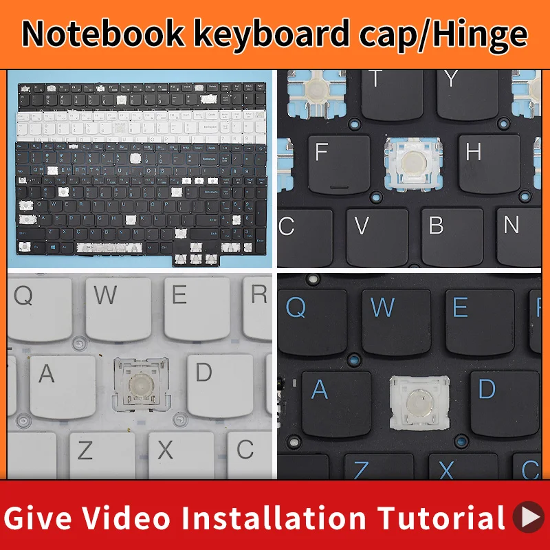 

Replacement Keycap Key cap &Scissor Clip&Hinge For LENOVO Ideapad Gaming 3-15ARH05 3-15IMH05 Y7000 R7000 Y7000P 2020H Keyboard