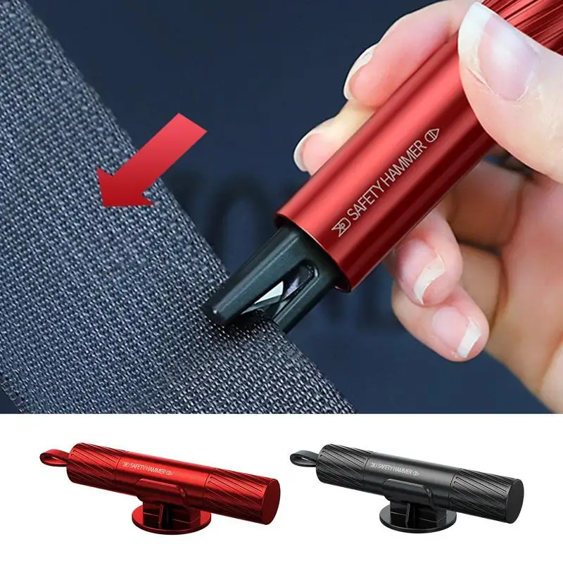 Car Window Hammer Tool Safe Hammer For Car Escape Reusable Car Window Punch Breaking And Seatbelt Cutter Portable Glass Breaker
Car Window Hammer Tool Safe Hammer For Car Escape Reusable Car Window Punch Breaking And Seatbelt Cutter Portable Glass Breaker