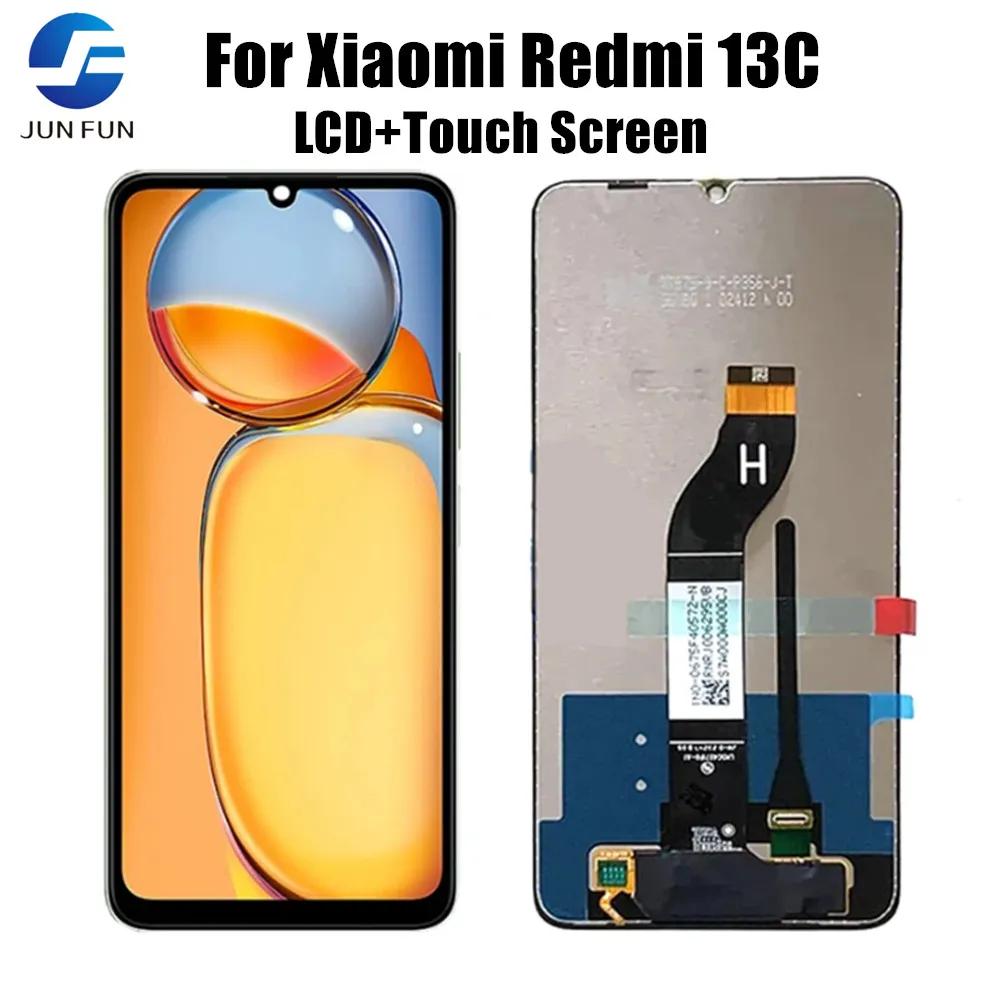 ЖК-дисплей 6,74 дюйма для Xiaomi Redmi 13C 23100RN82L, сенсорная панель, экран в сборе Pantalla
ЖК-дисплей 6,74 дюйма для Xiaomi Redmi 13C 23100RN82L, сенсорная панель, экран в сборе Pantalla