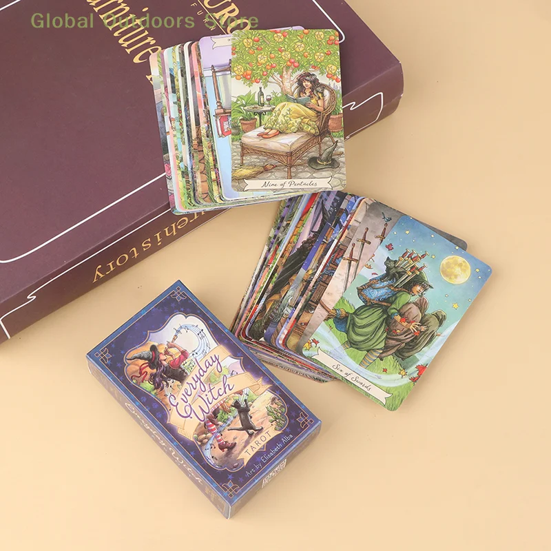 1Box Tarot Cards Tarot Book in English Language Everyday Witch Tarot for Beginners Board Games Astrology Divination Cards Tools
1Box Tarot Cards Tarot Book in English Language Everyday Witch Tarot for Beginners Board Games Astrology Divination Cards Tools