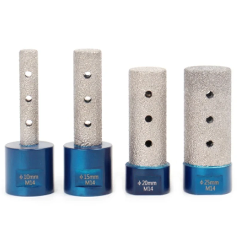 HOT 10/15/20/25Mm M14 Thread Vacuum Brazed Diamond Finger Bit Milling Cutter For Ceramic Tile Granite Marble Enlarge Shape
HOT 10/15/20/25Mm M14 Thread Vacuum Brazed Diamond Finger Bit Milling Cutter For Ceramic Tile Granite Marble Enlarge Shape