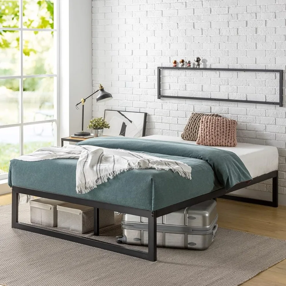 ZINUS Abel Metal Platform Bed Frame, Mattress Foundation with Steel Slat Support, No Box Spring Needed, King, Black
ZINUS Abel Metal Platform Bed Frame, Mattress Foundation with Steel Slat Support, No Box Spring Needed, King, Black