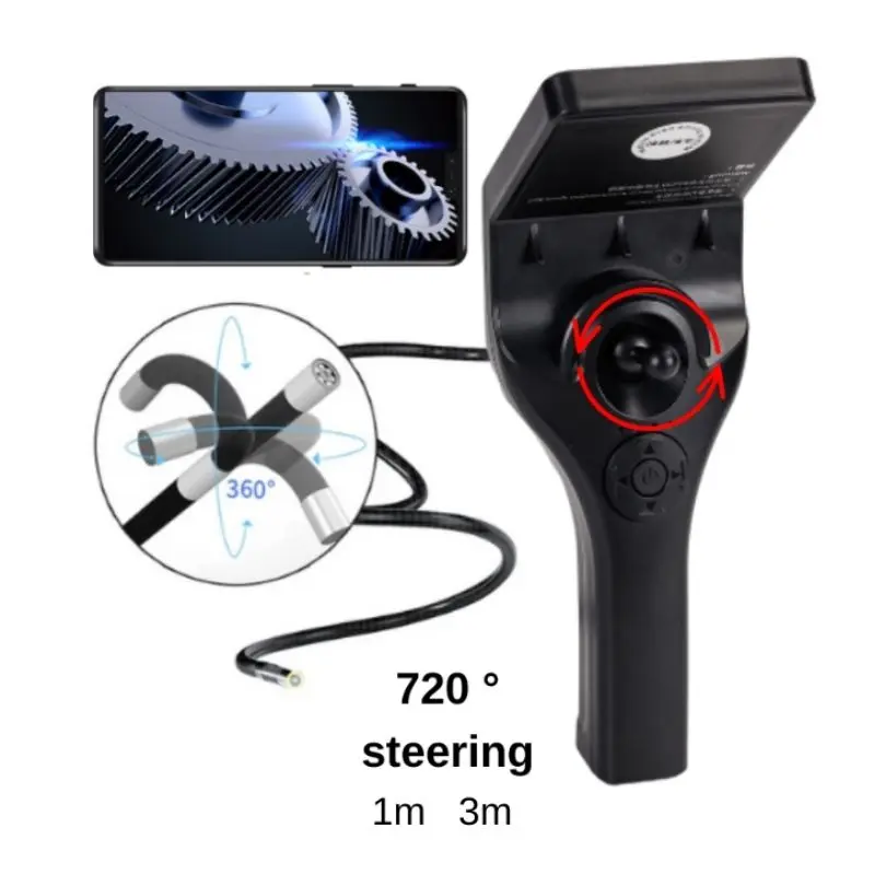 LIndustrial Endoscope Camera Universal 4WAY 720° HD WIFI Articulating Industrial Tube Camera Car Check Camera for the IPhone And
LIndustrial Endoscope Camera Universal 4WAY 720° HD WIFI Articulating Industrial Tube Camera Car Check Camera for the IPhone And