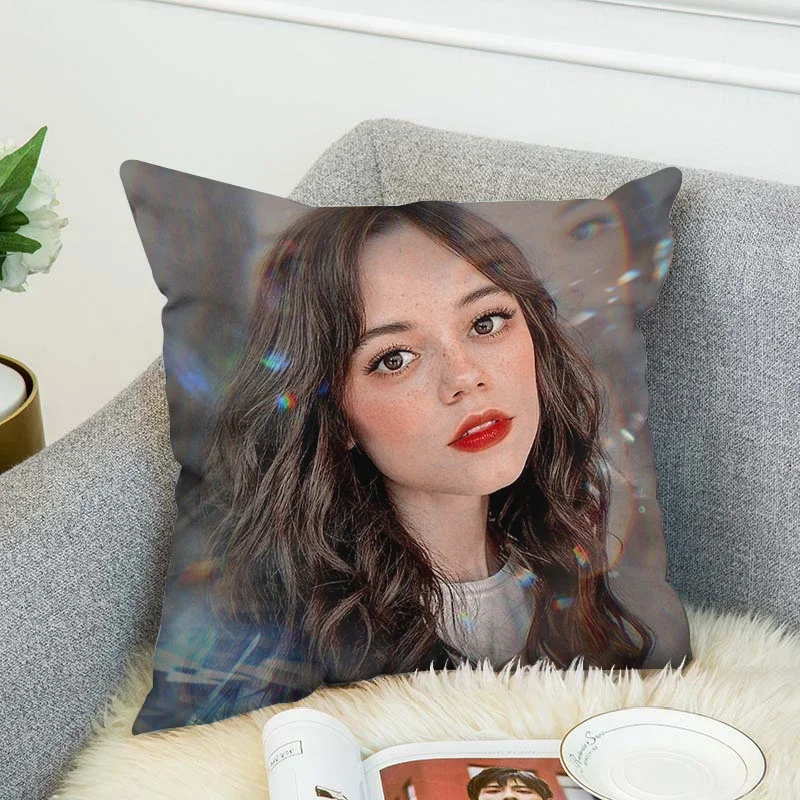 

Jenna Ortega Fall Pillow Cover 40x40 Car Decoration Decorative Pillowcases for Pillows 45x45 Cushions Home Decor Cushion Covers