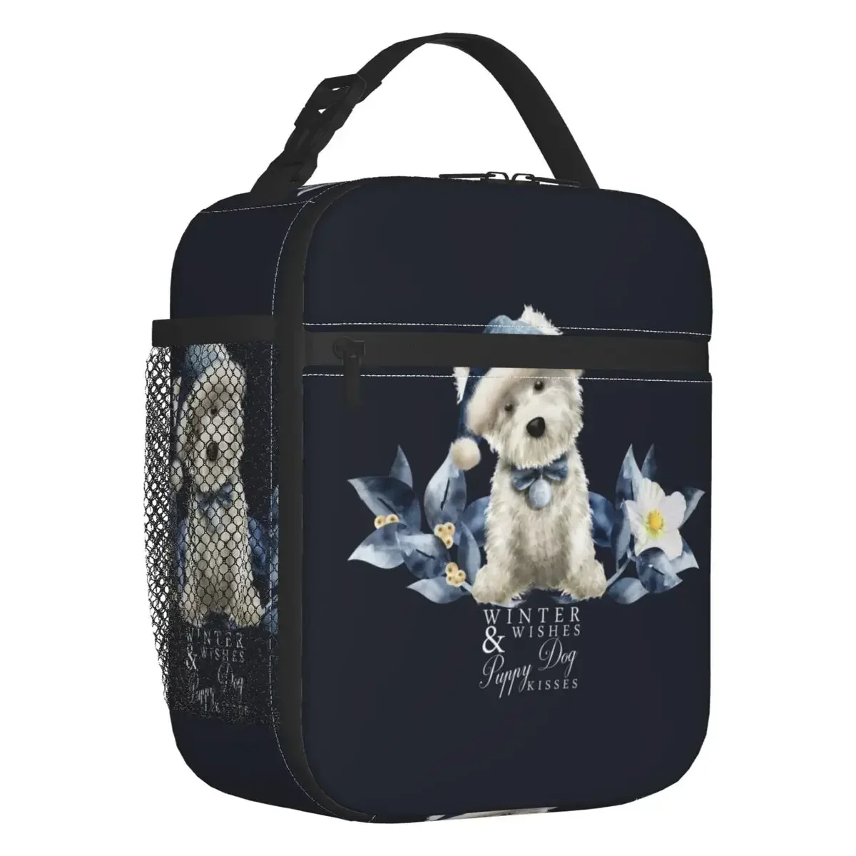 Cute West Highland White Terrier Dog Insulated Lunch Bag Leakproof Westie Puppy Cooler Thermal Lunch Box Office Picnic Travel
Cute West Highland White Terrier Dog Insulated Lunch Bag Leakproof Westie Puppy Cooler Thermal Lunch Box Office Picnic Travel