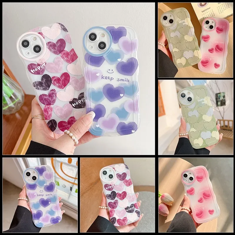 

Heart Wave Case for Xiaomi 13T Redmi Note 12 Funda Redmi 12C 10C Note 11S 10S 9S 11 10 9 9A 9C 9T Poco X3 X5 M3 M4 Pro F4 Coque