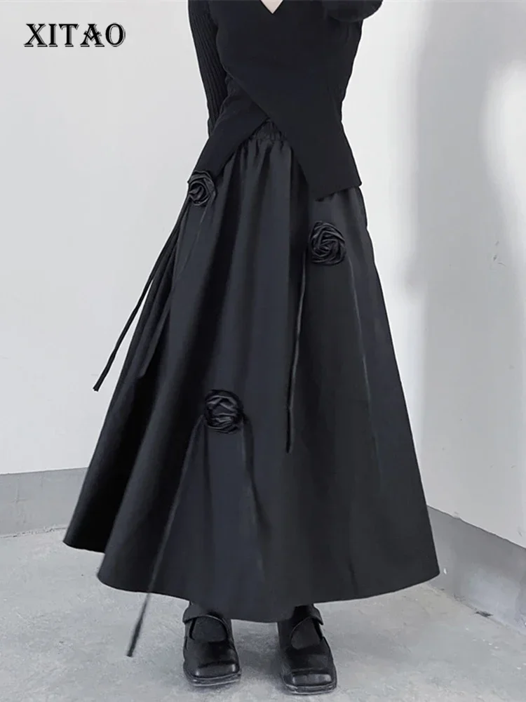 XITAO Floral Bandage Loose Skirt Personality Patchwork Fashion Trend Women Winter Casual Elastic Waist All-match Skirt DMJ3514
XITAO Floral Bandage Loose Skirt Personality Patchwork Fashion Trend Women Winter Casual Elastic Waist All-match Skirt DMJ3514